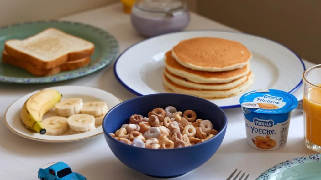 Quick weekday breakfast for kids with healthy, easy recipes