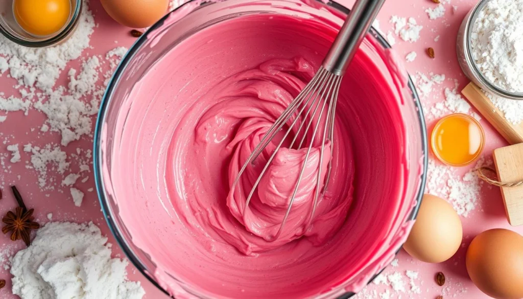 Pink Ingredient cake