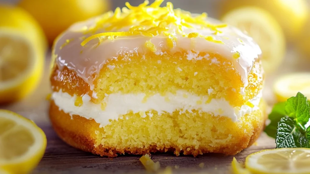 lemon cake view